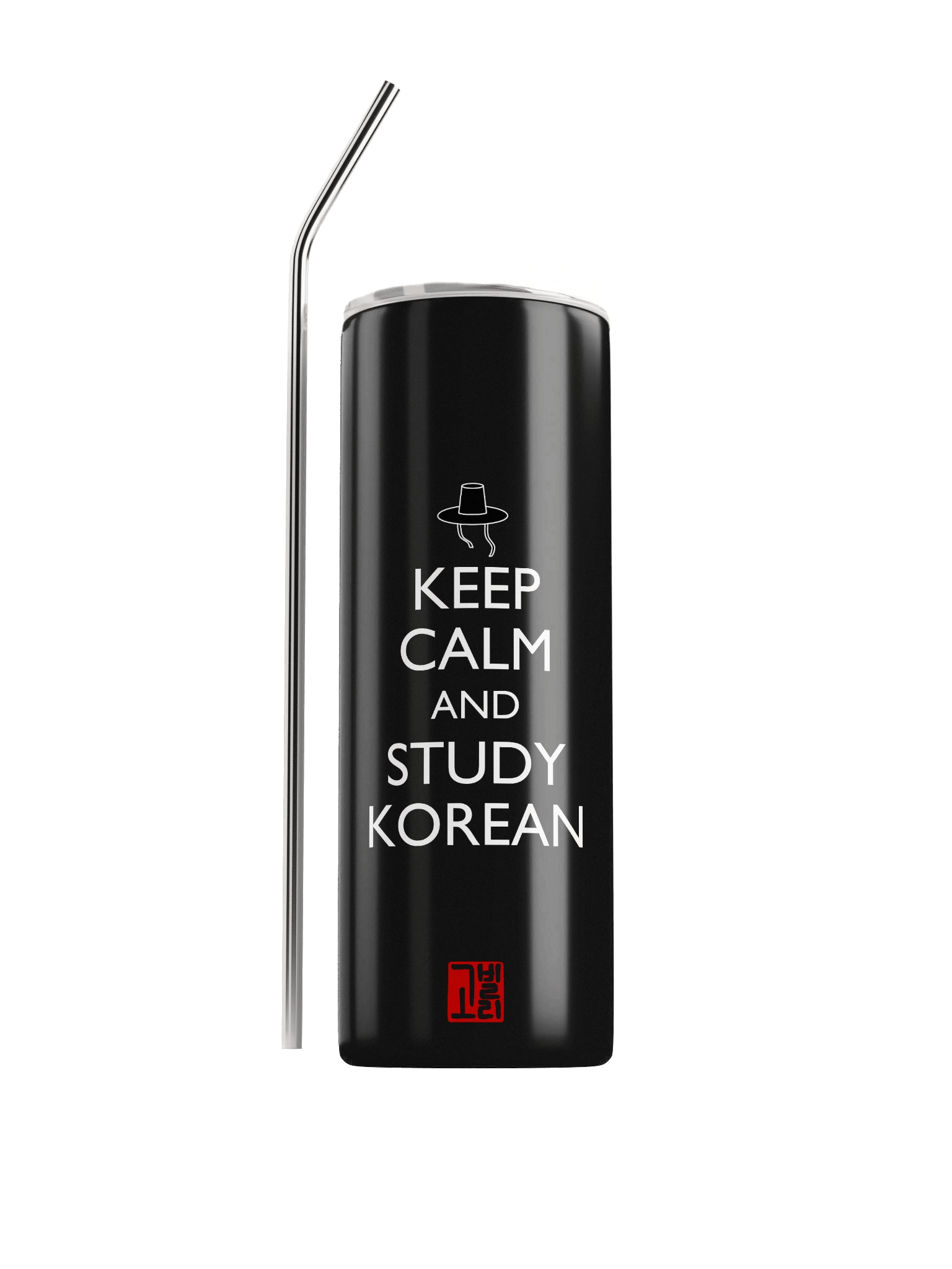 Keep Calm and Study Korean Tumbler product image (1)