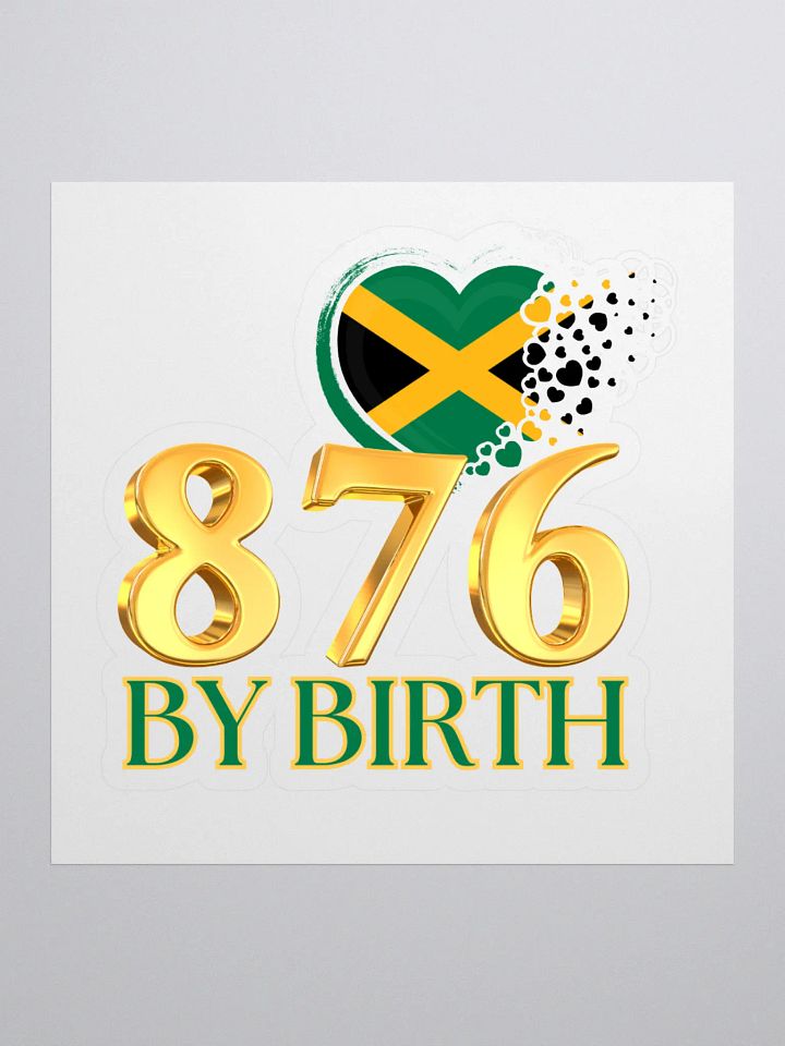 876 By Birth Sticker product image (1)