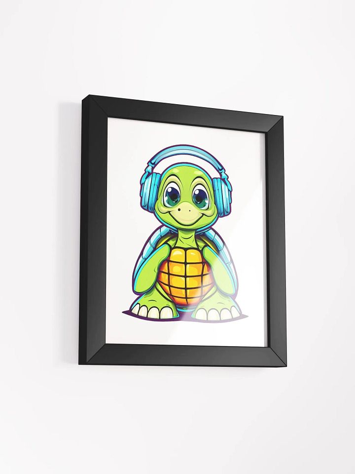 Music Turtle Framed product image (2)