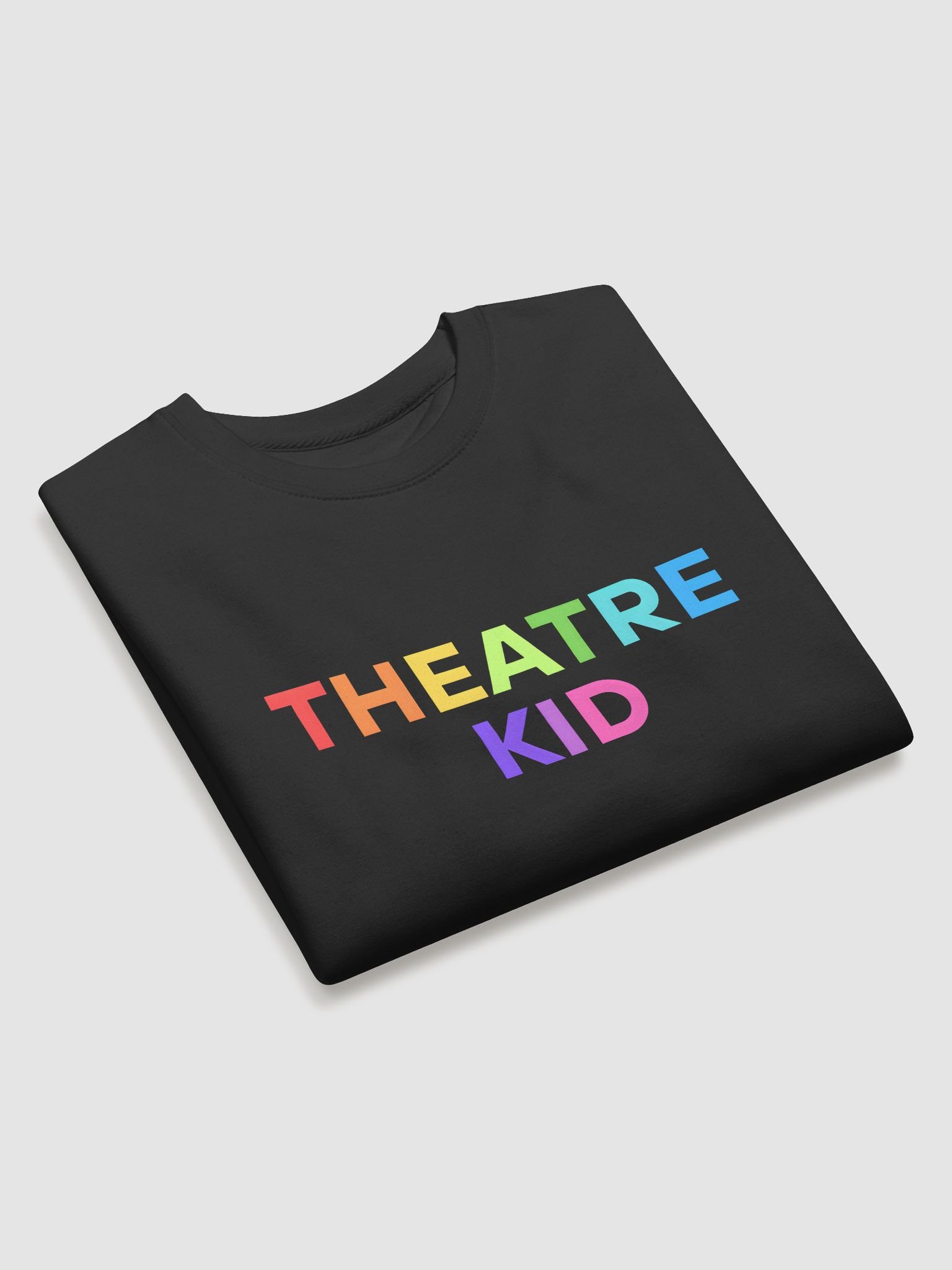 Theatre Kid, Rainbow Block Letters, Sweater product image (5)