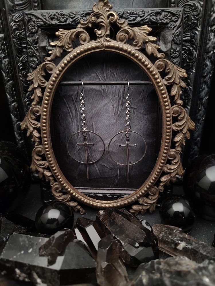 Earrings Swords - Silver Sword Solo product image (2)