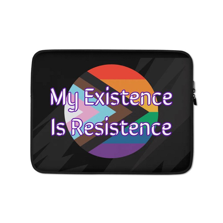 Resistors, My Existence is Resistance, Laptop Sleeve product image (1)