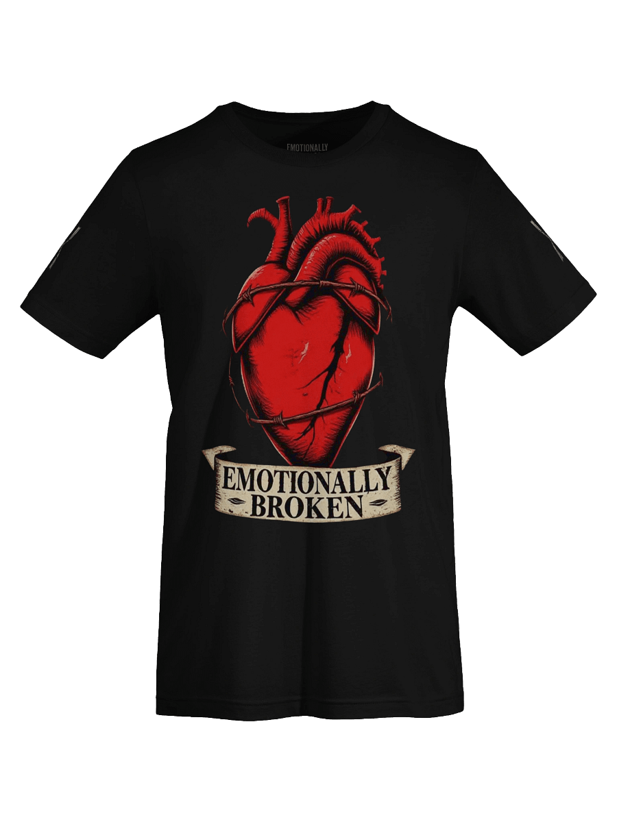 Emotionally Broken Graphic Tee product image (39)