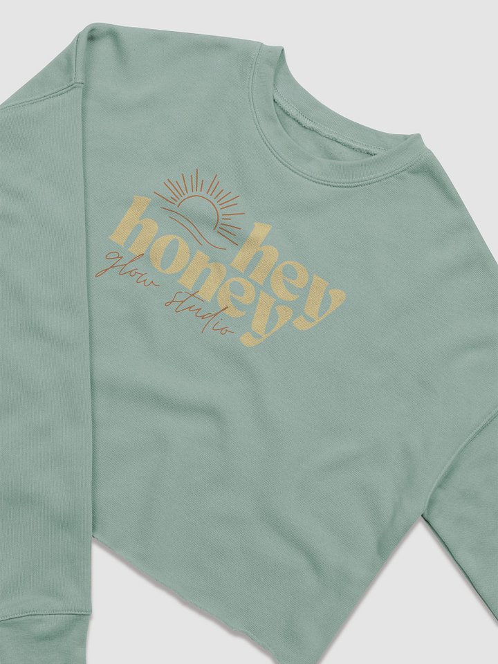 Hey Honey Women's Crop Sweatshirt product image (2)