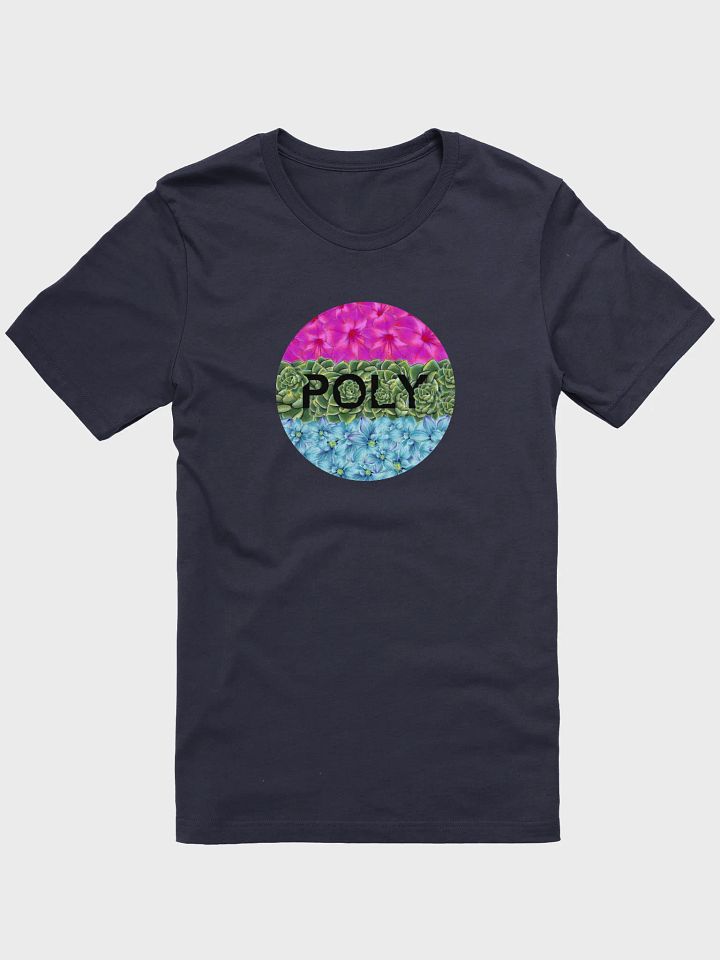 floral polysexual t-shirt product image (1)