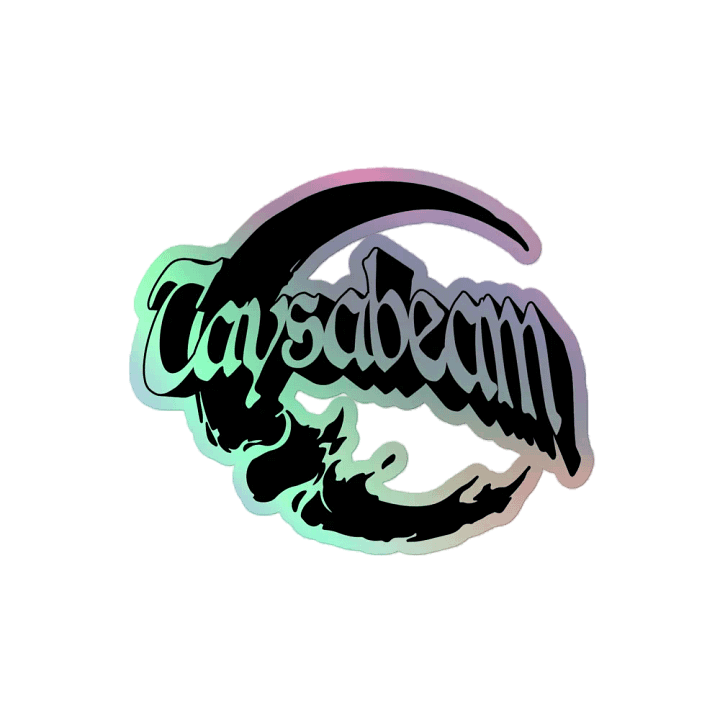 Holographic Kiss-Cut Lettering Sticker Set product image (2)