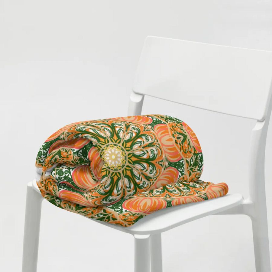 Mandala Dreams Throw Blanket product image (9)