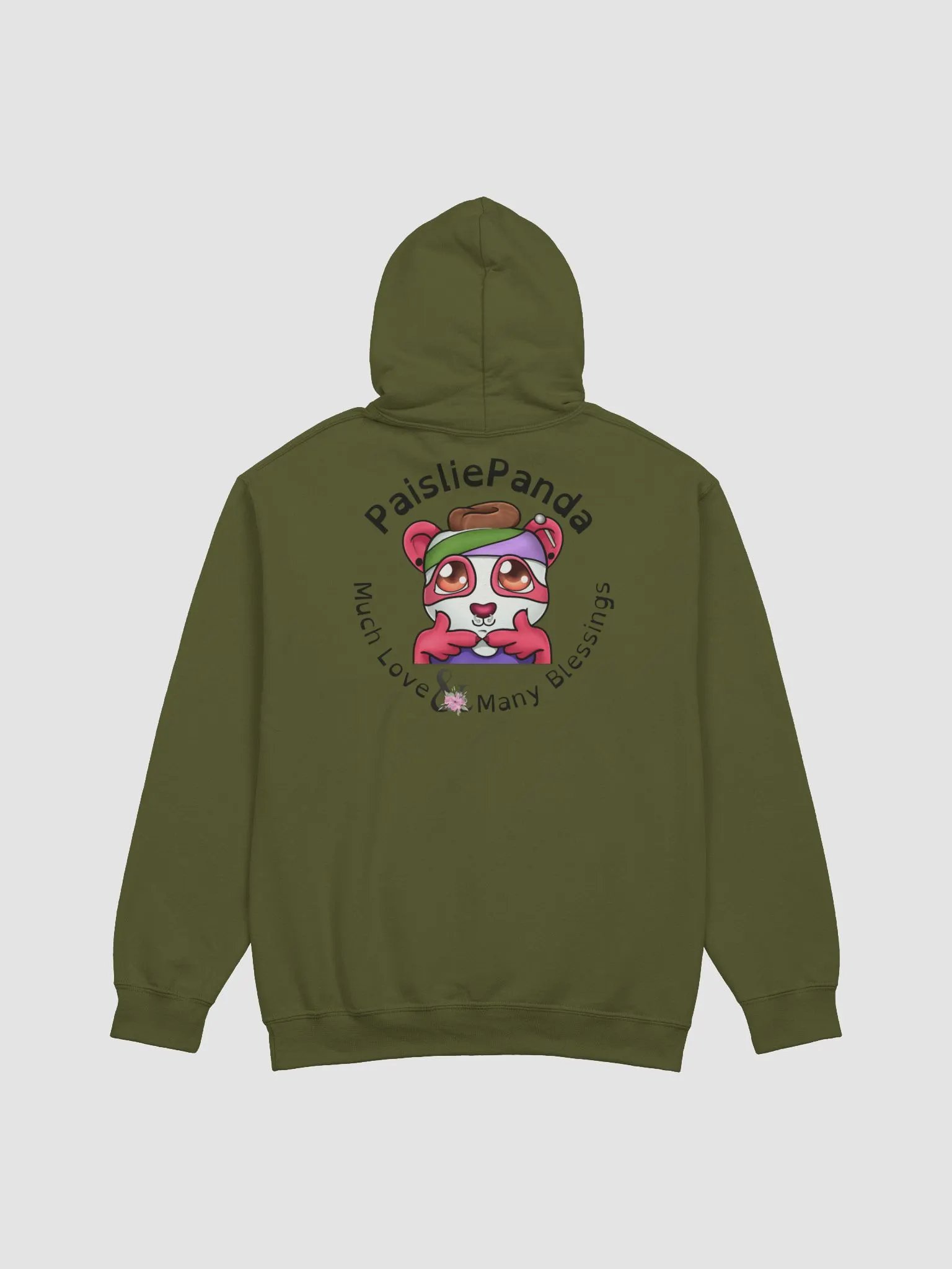 PaisliePanda UwU Hoodie w/ Dark Text product image (13)