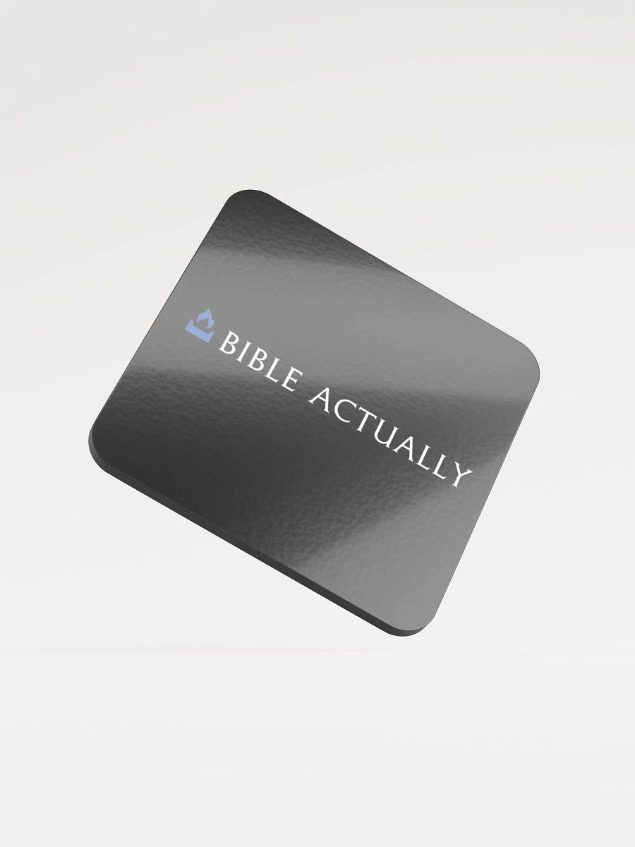 Bible Actually Coaster product image (1)