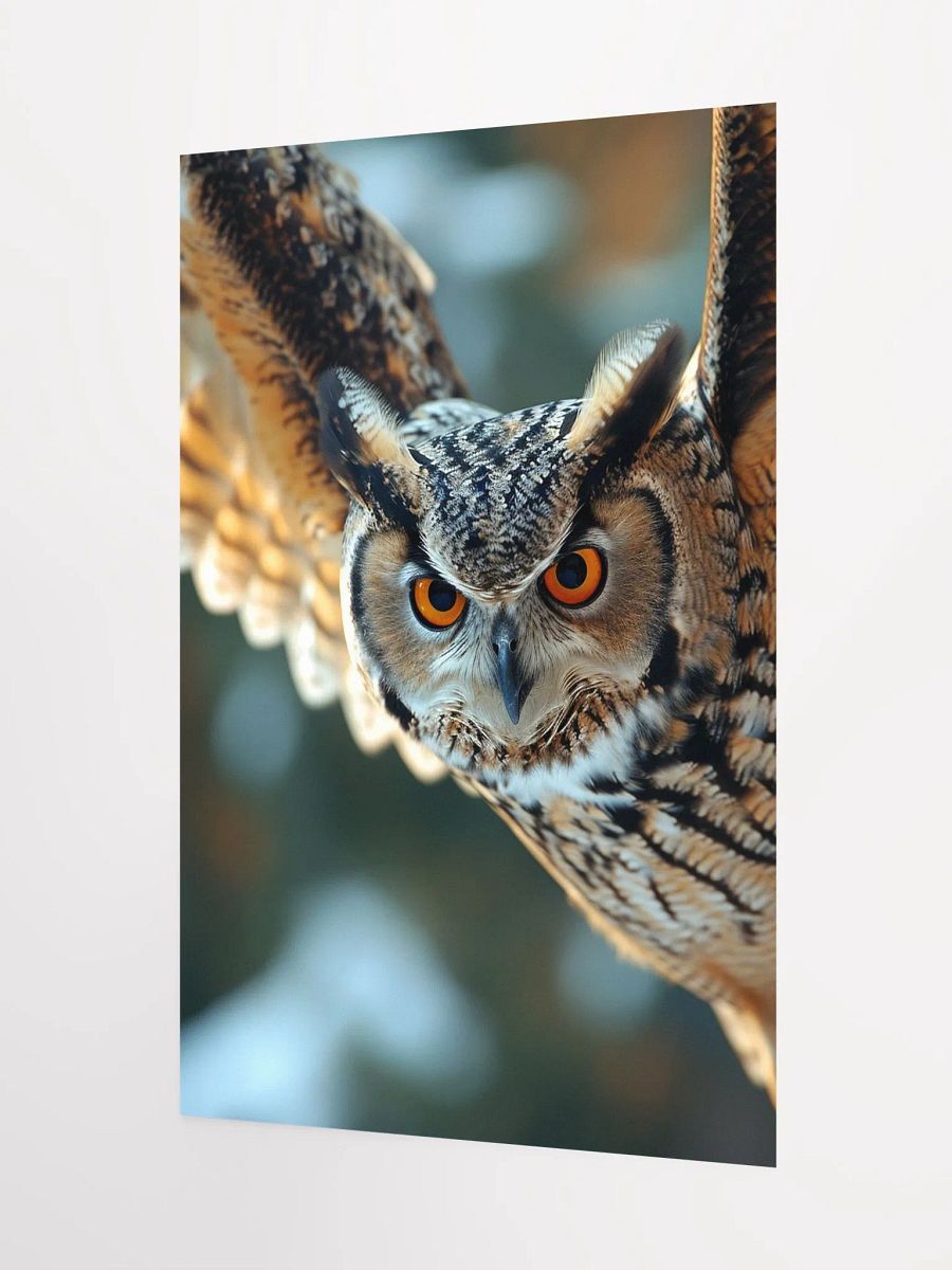 Owl in Flight: Intense Hunting Close-Up product image (9)