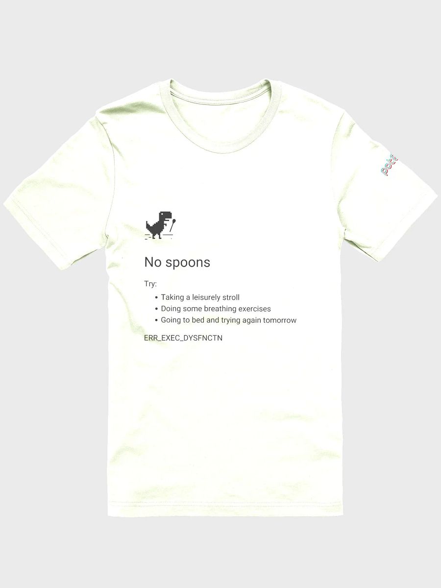 NO SPOONS supersoft tee product image (5)