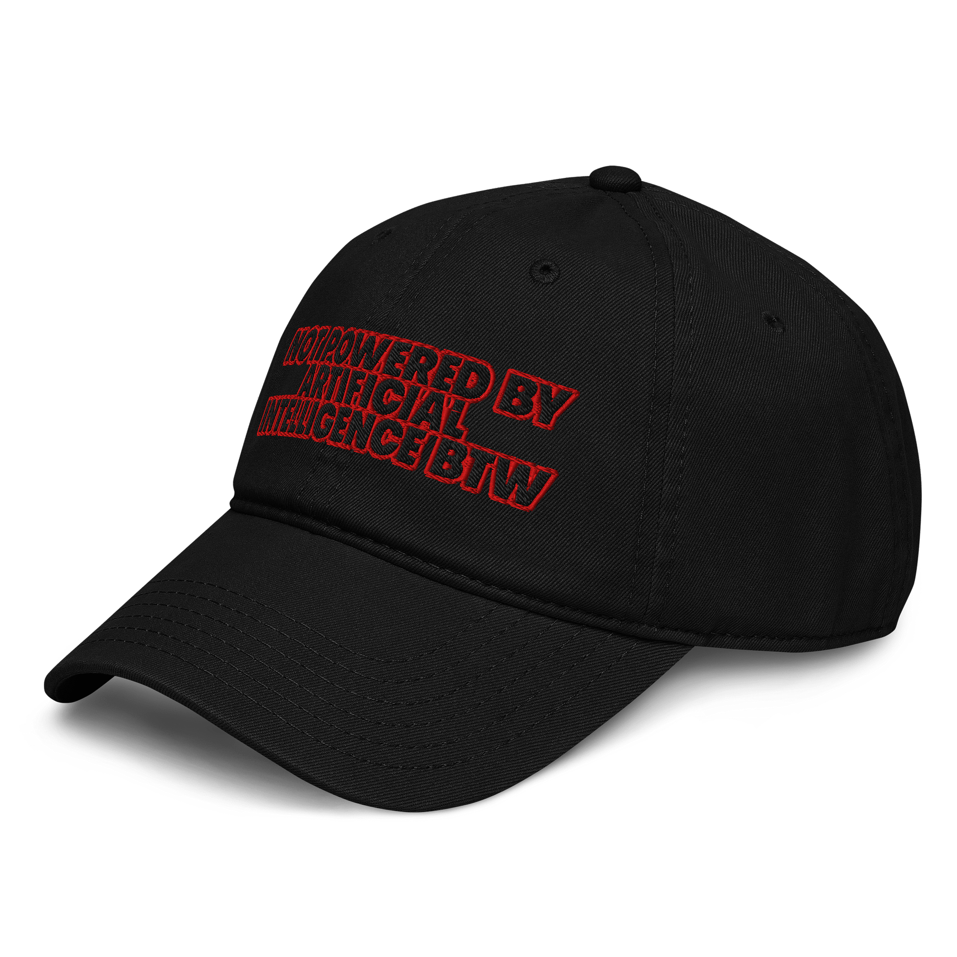 not powered by AI – Baseball Cap product image (3)