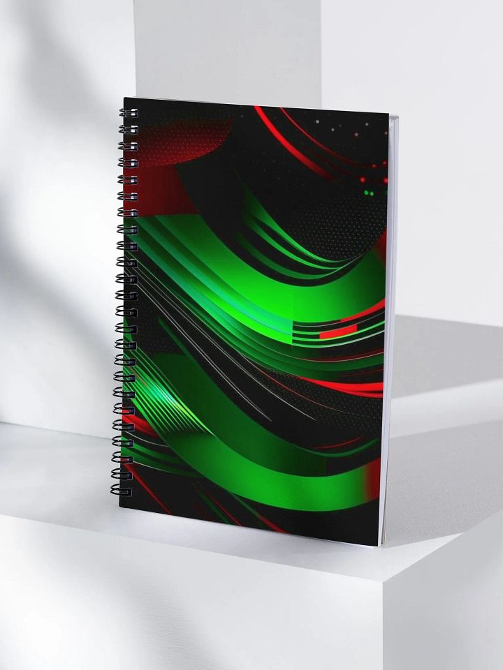 Midnight Racing Design Spiral Notebook product image (2)