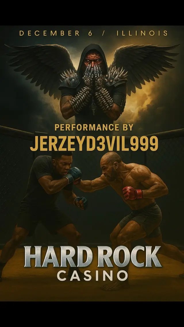 ⵊʟʟɪɴᴏɪs 🫶🏽 ⵊ ᴡɪʟʟ ʙᴇ ᴘᴇʀꜰᴏʀᴍɪɴɢ ᴛʜᴇʀᴇ Dᴇᴄ 6ᴛʜ @hardrockrockford   ⵊ'ᴍ sᴏ ʙʟᴇssᴇᴅ ʜᴏᴡ ʟɪꜰᴇ ʙᴇᴇɴ ᴛʀᴇᴀᴛɪɴɢ ᴍᴇ 🪰*🧎🏽 Ps I’m at the casino after u know how we do # Darktraders  🐳📊🎰