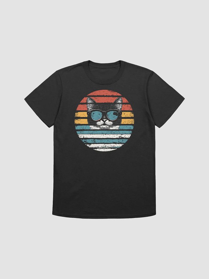 Cool Vintage Cat Mom and Cat Dad Retro Cat Lover 80's style product image (1)