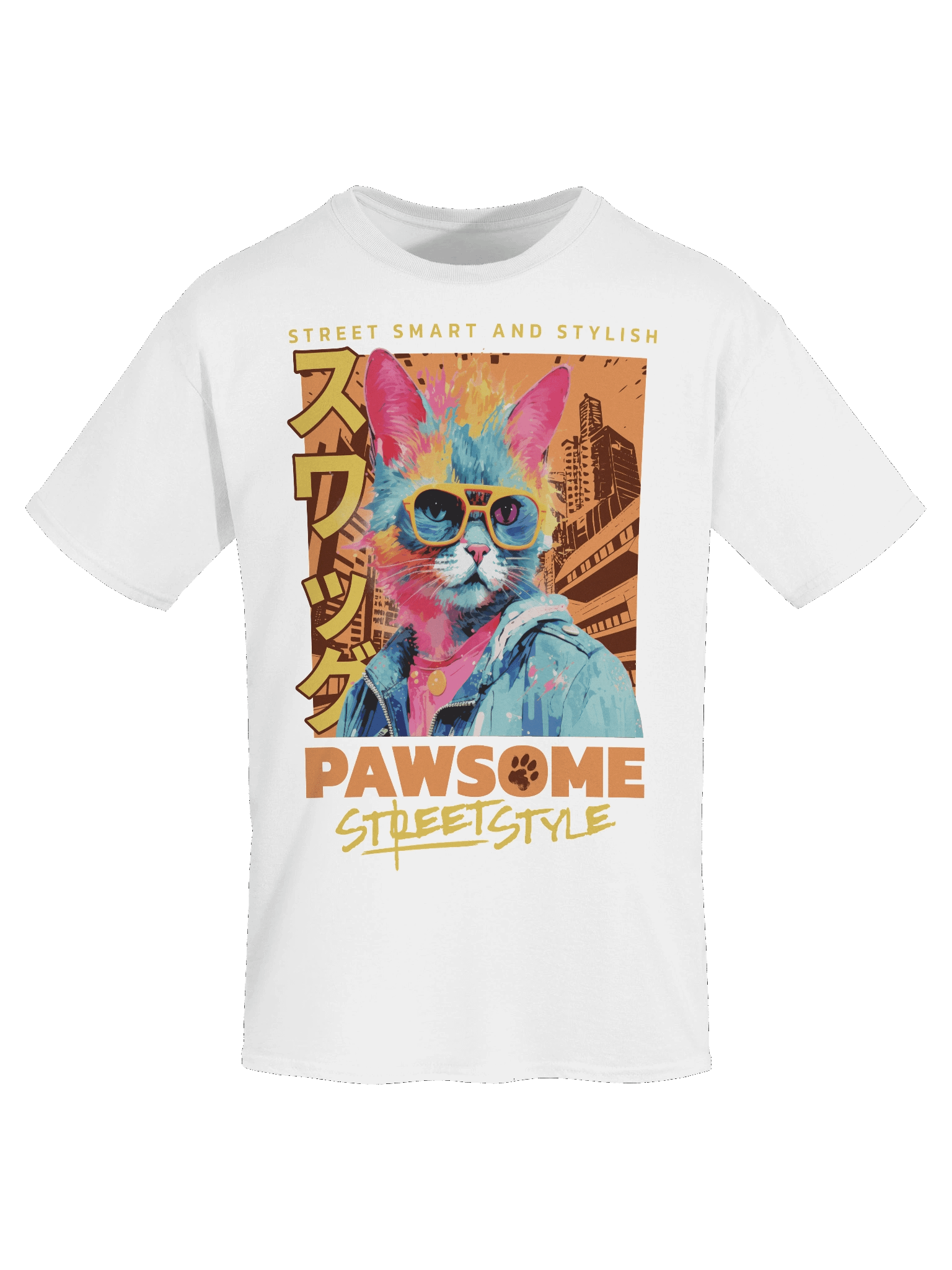 Pawsome Street Style | Gildan Heavyweight Unisex T-Shirt product image (8)