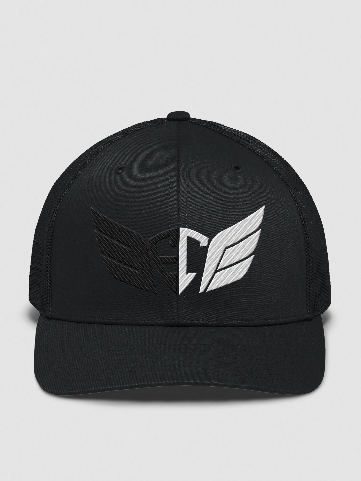 Trucker Hat EC Black&White product image (1)