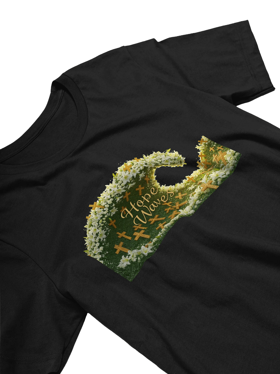 Easter Hope Waves Floral T-Shirt - Easter product image (26)