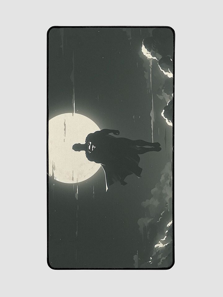 Black & White Superman art Deskmat product image (2)