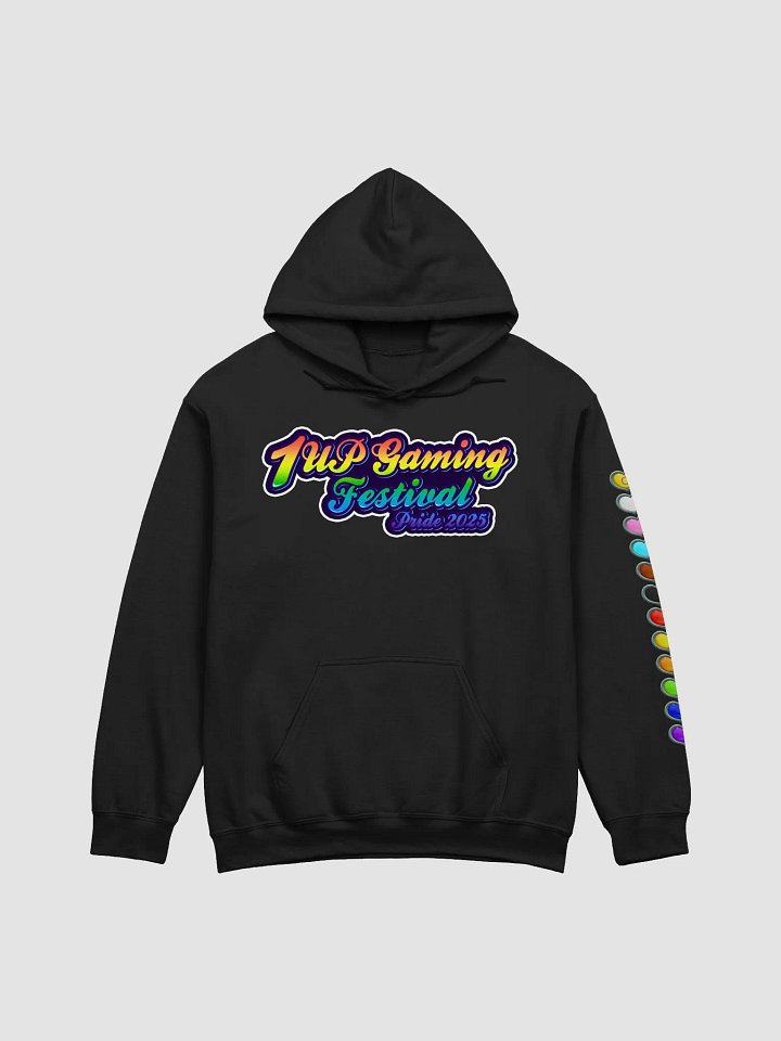 1UP Gaming Festival Pride 2025 Hoodie product image (2)