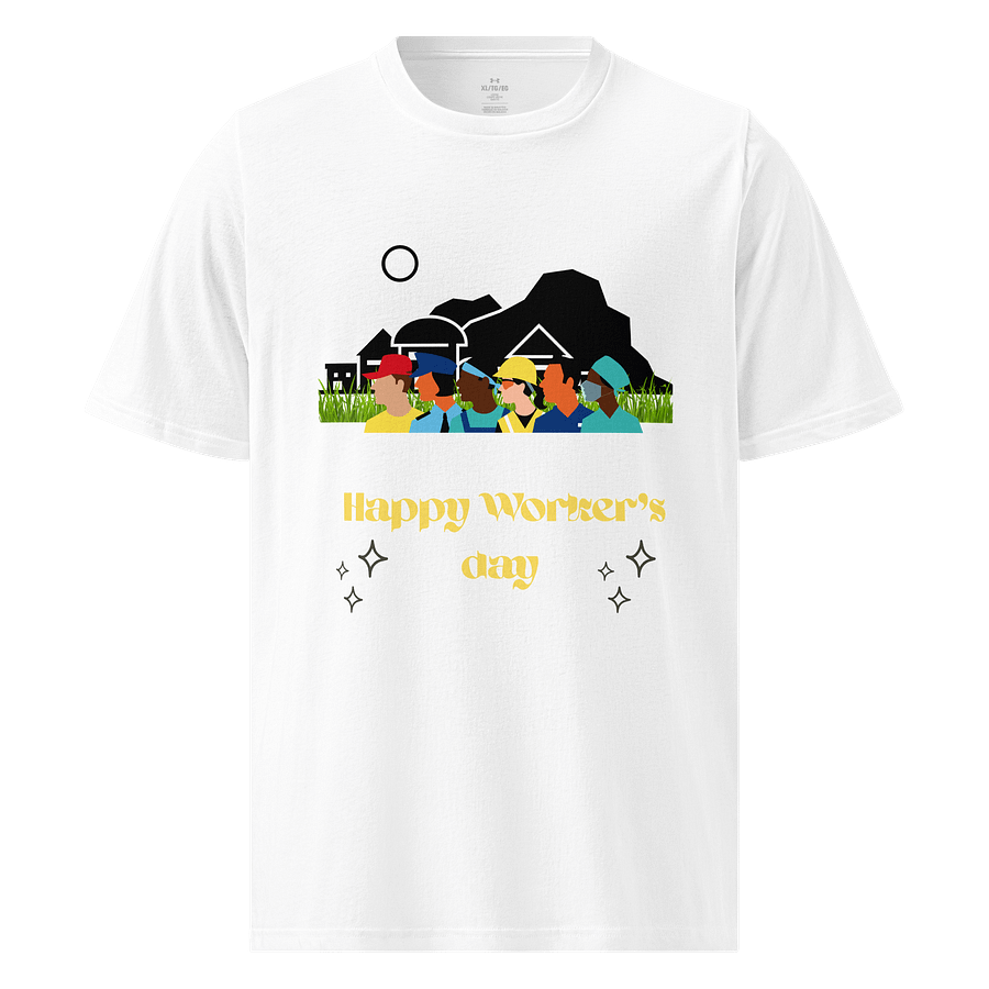 Happy Worker's Day Athletic Tribute Tee product image (1)