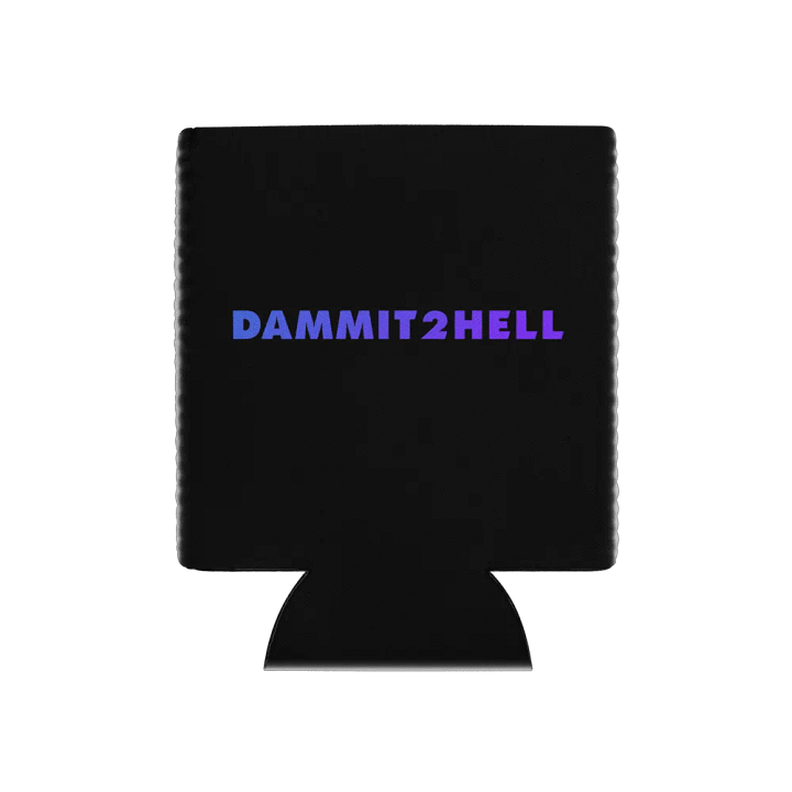 dammit2hell Coozie product image (3)