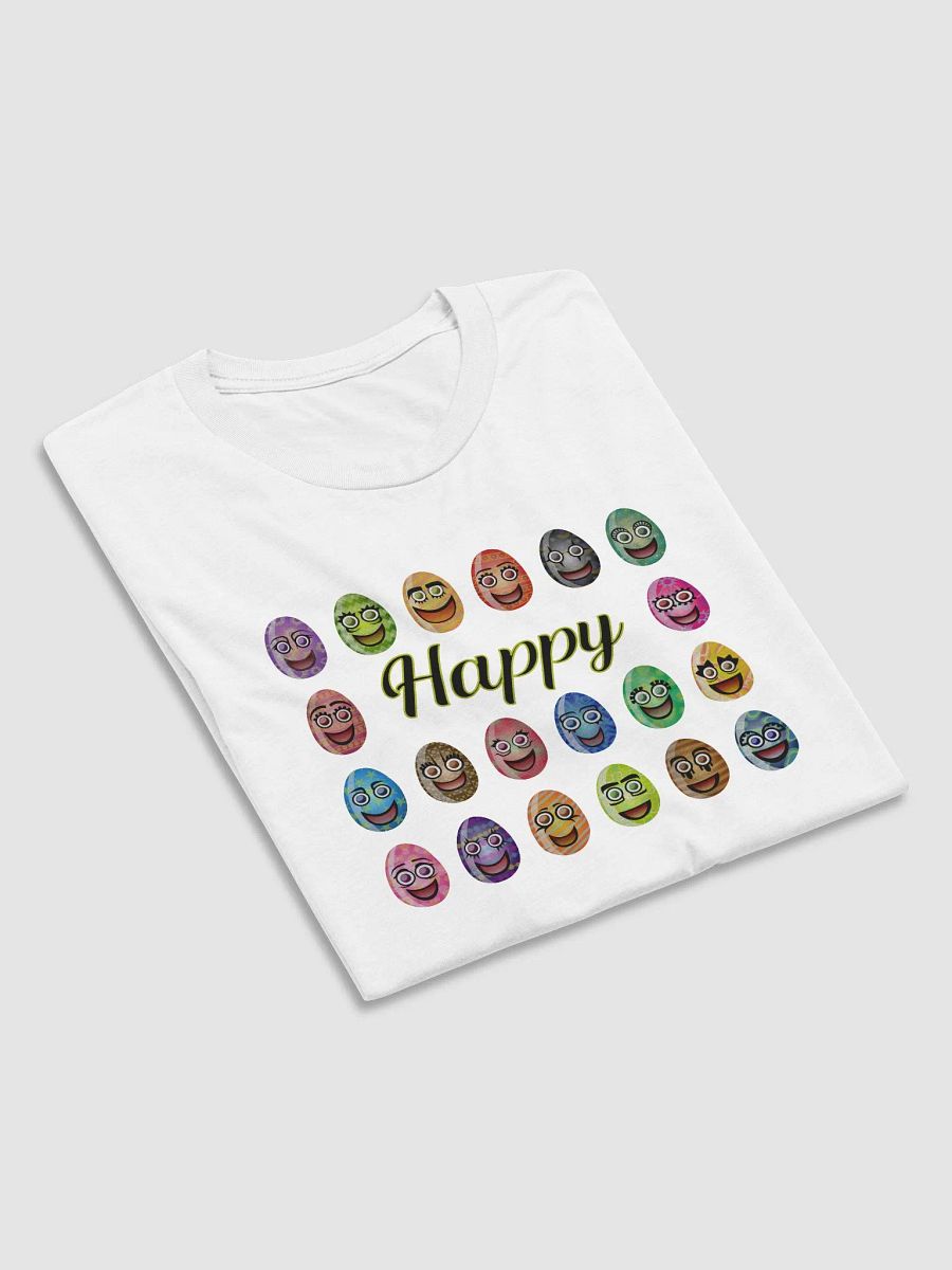 Happy Faces Tri-Blend Tee product image (5)