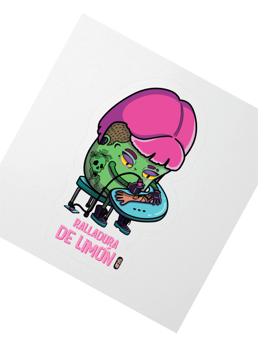 Ralladura de Limón - Sticker (Kiss Cut) product image (2)