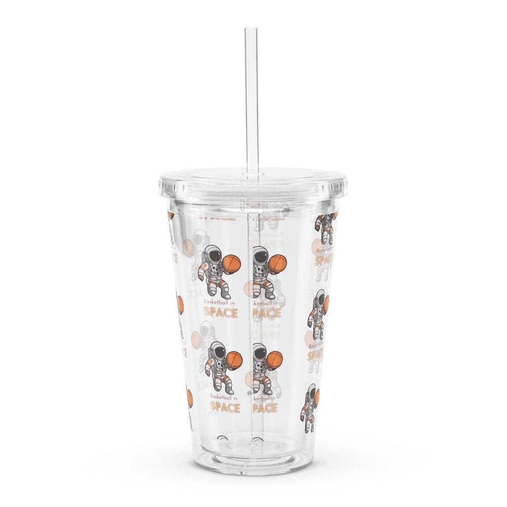 Astronaut Dunking A Basketball In Space. Cosmic Dunk Double Wall Tumbler product image (2)