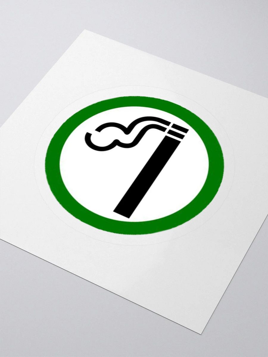 Smokey Circle Kiss Cut Stickers product image (9)