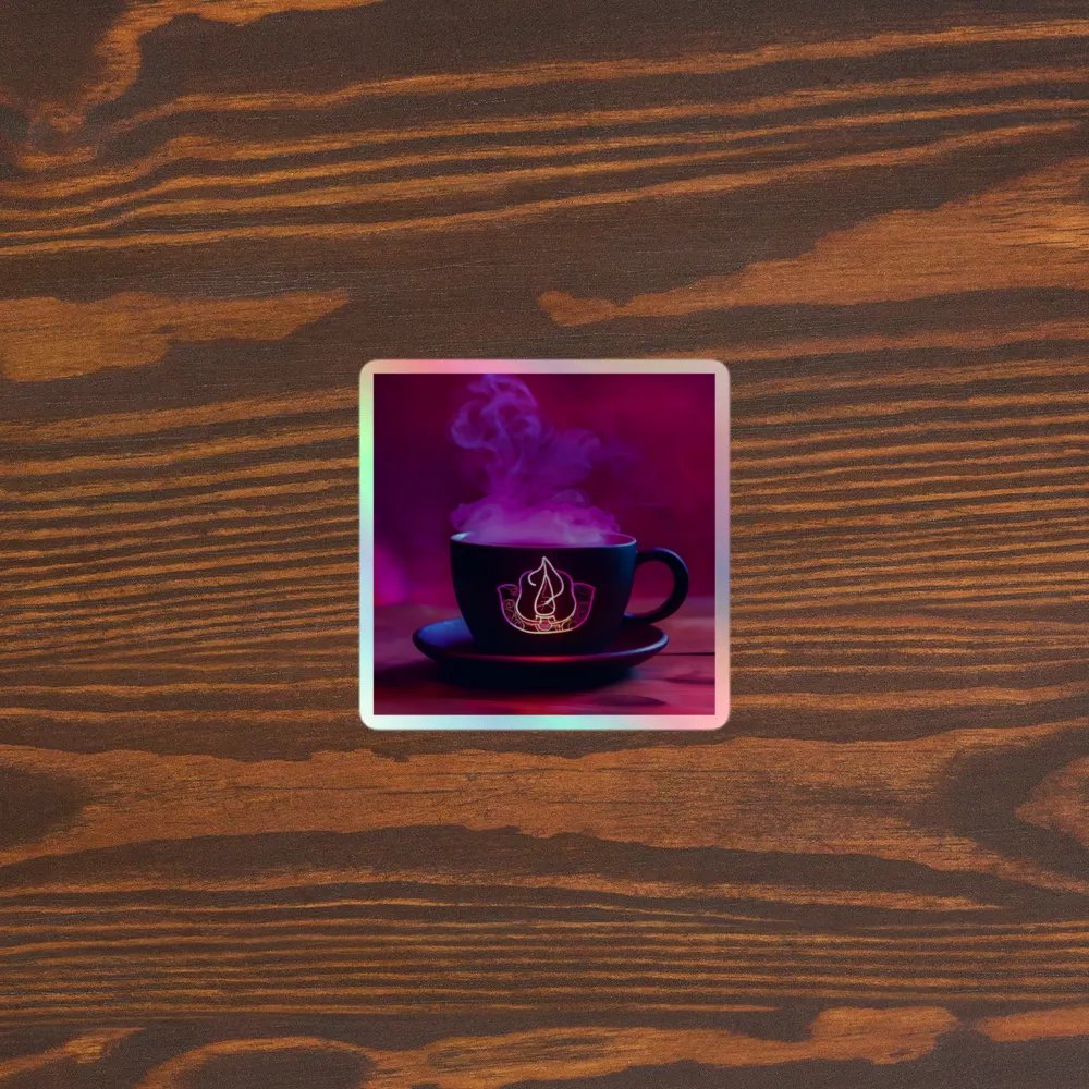 Mystic Spade Steam Holographic Stickers product image (5)
