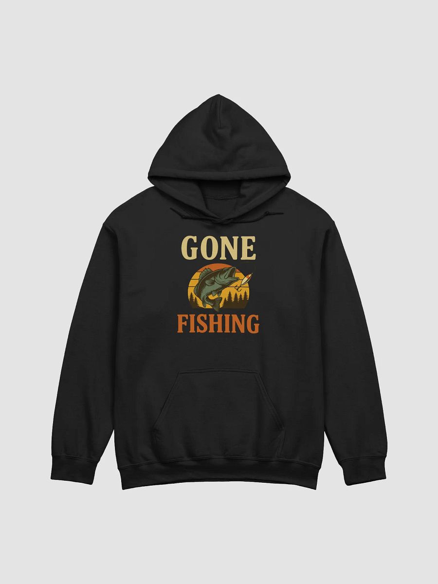 Gone Fishing Hoodie – Bold Graphic Hoodie for Anglers product image (1)