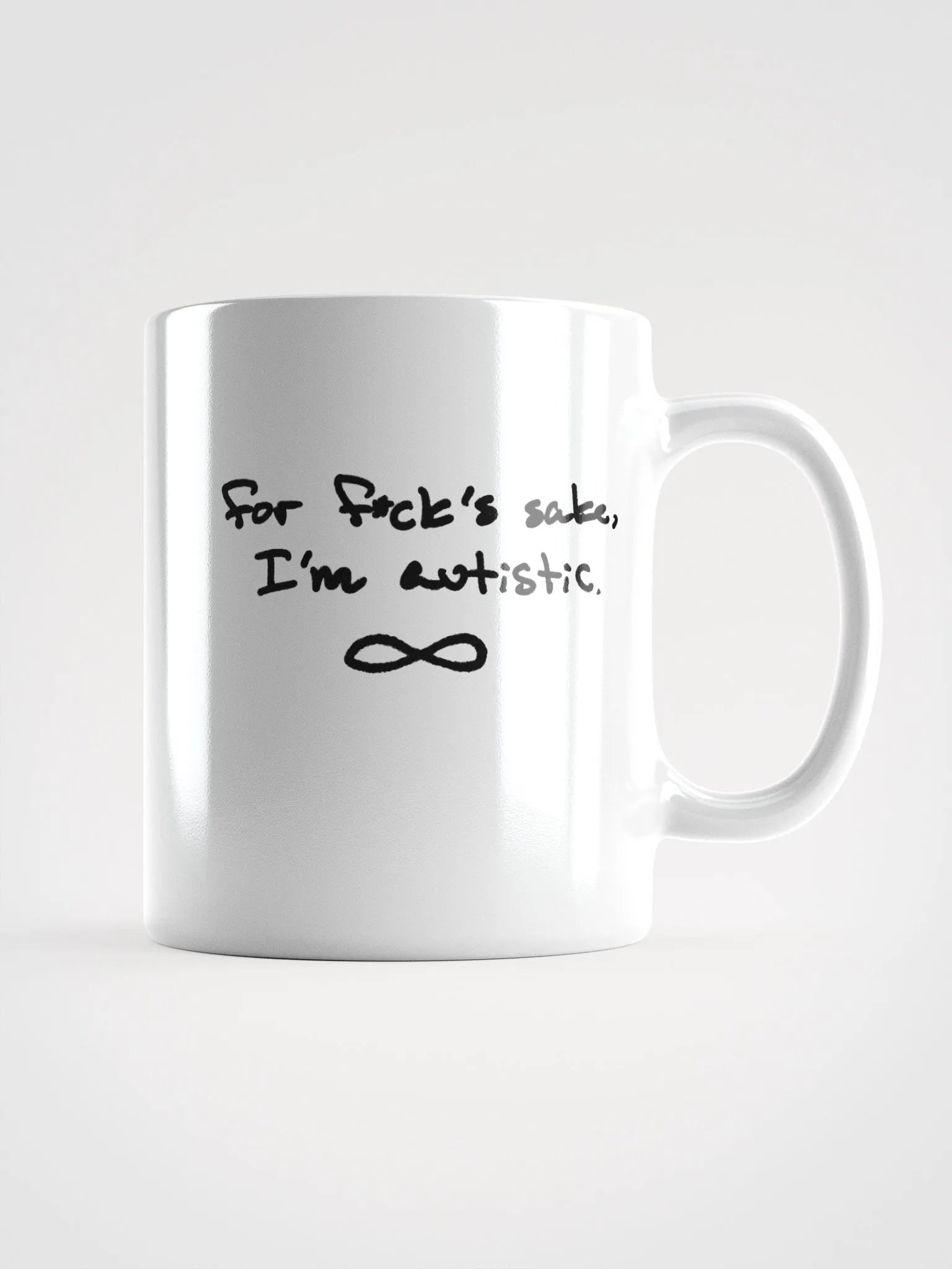 FFS, I'm autistic. Ceramic Mug product image (1)