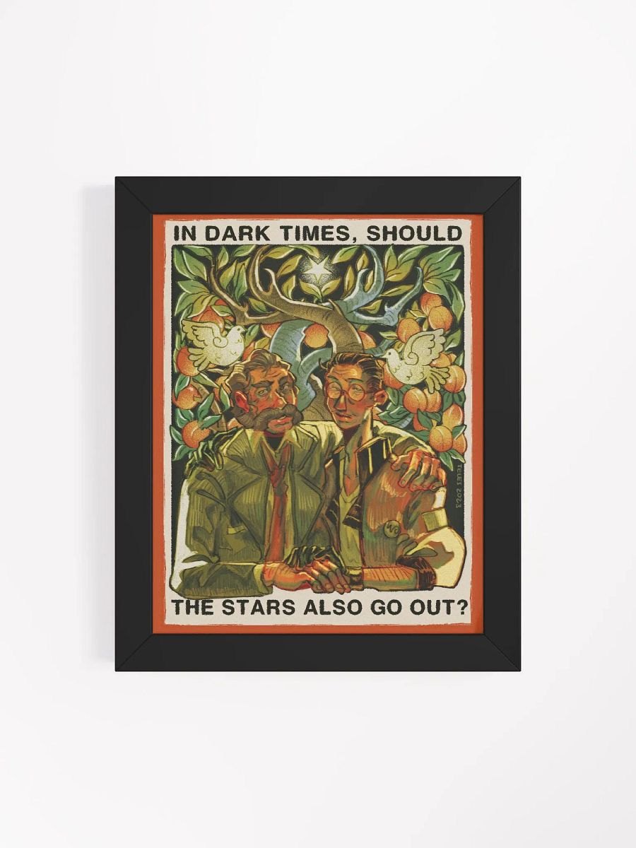 disco elysium - in dark times, should the stars also go out? (poster) product image (7)