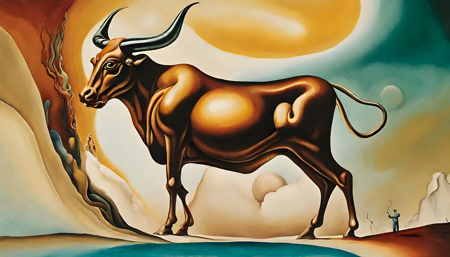 Taurus Indulged: Opulent Cosmic Canvases Manifest Earthy Decadence product image (1)