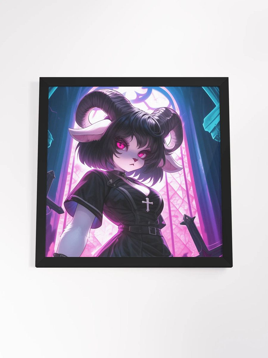 Mystic Ram Gothic Framed Poster product image (4)
