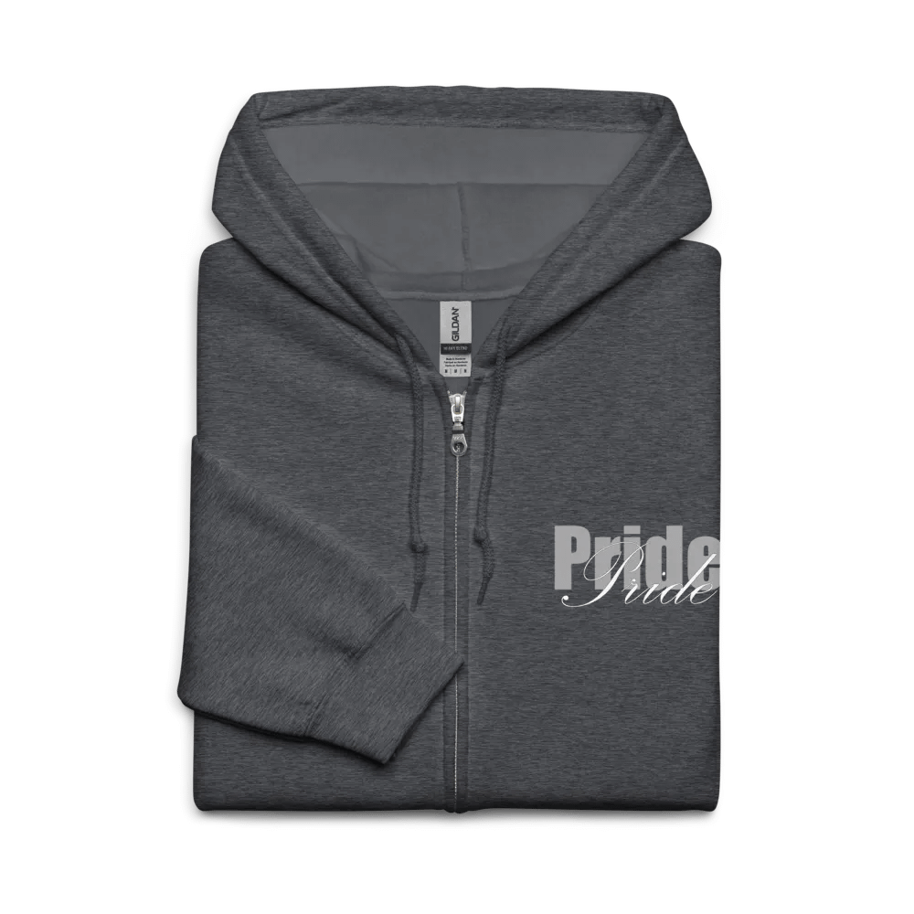 Crystal Pride Heart Zip-Up Hoodie product image (7)
