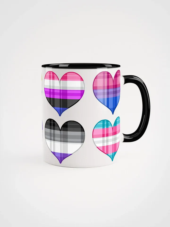 Flannel Heart Mug Multicolor 11 / 15oz product image (10)