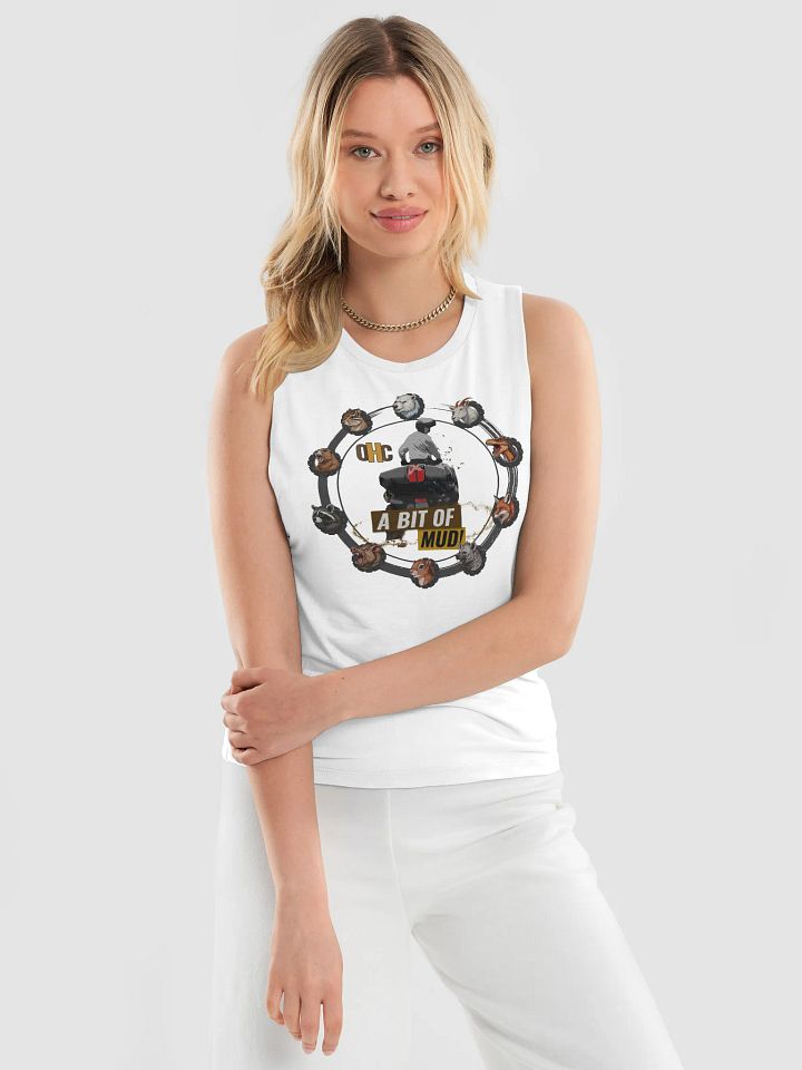 🛞 Trail Beasts — Where Every Rider Has a Wild Side - Bella+Canvas Women's Flowy Muscle Tank product image (1)