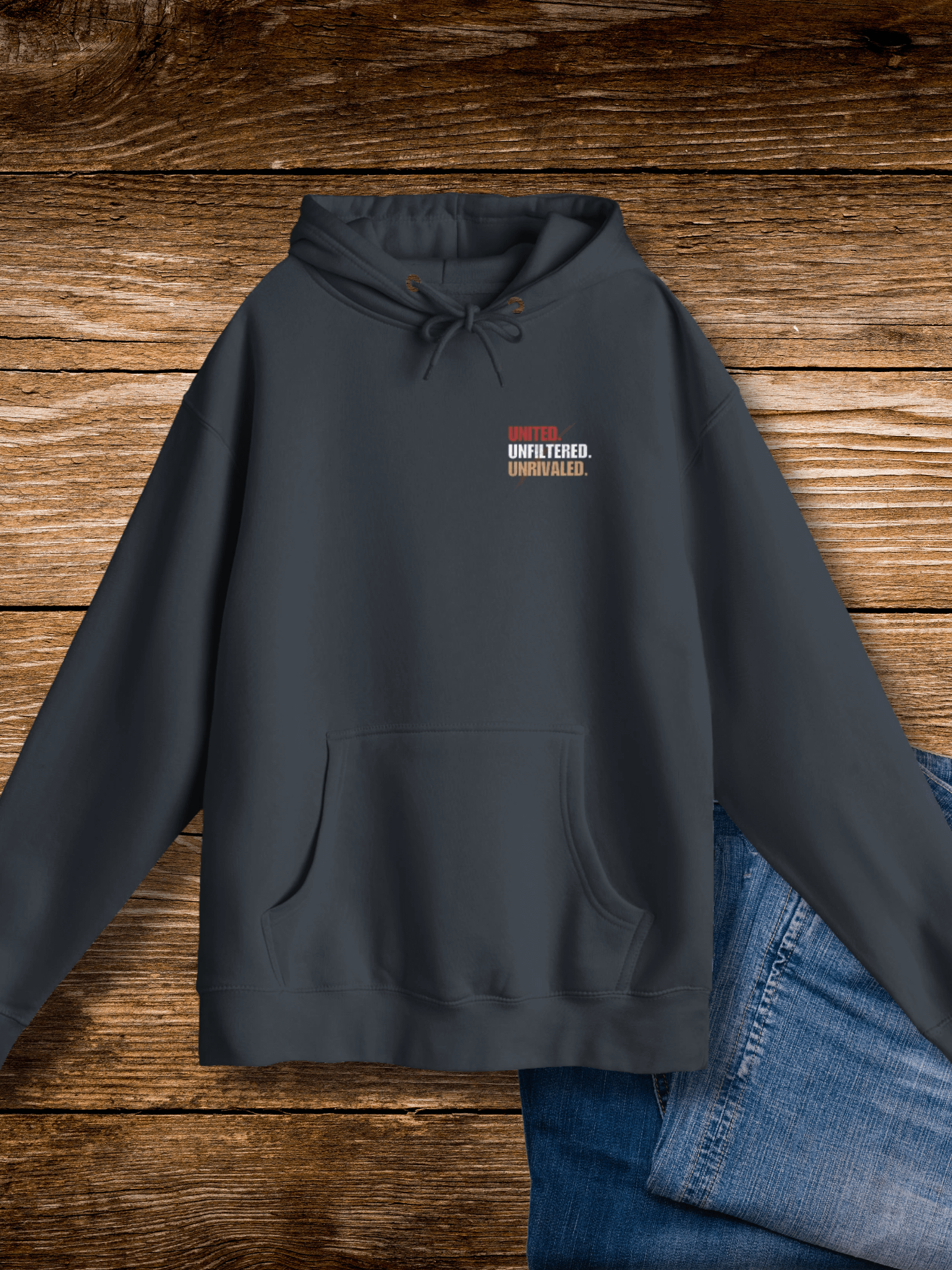 United. Unfiltered. Unrivaled. Lane Seven Premium Pullover Hoodie product image (3)