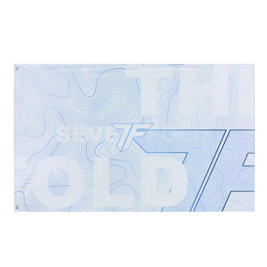 Light Toned Seven Fold Flag product image (1)