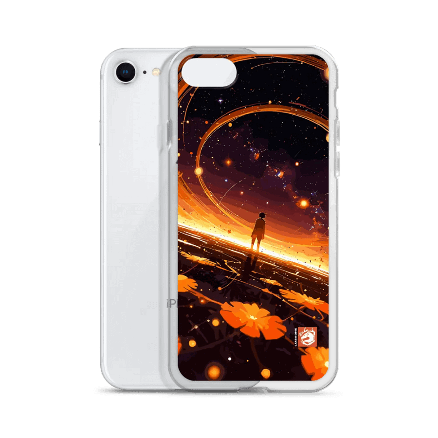 Nebula Flowers Anime iPhone Clear Case product image (51)
