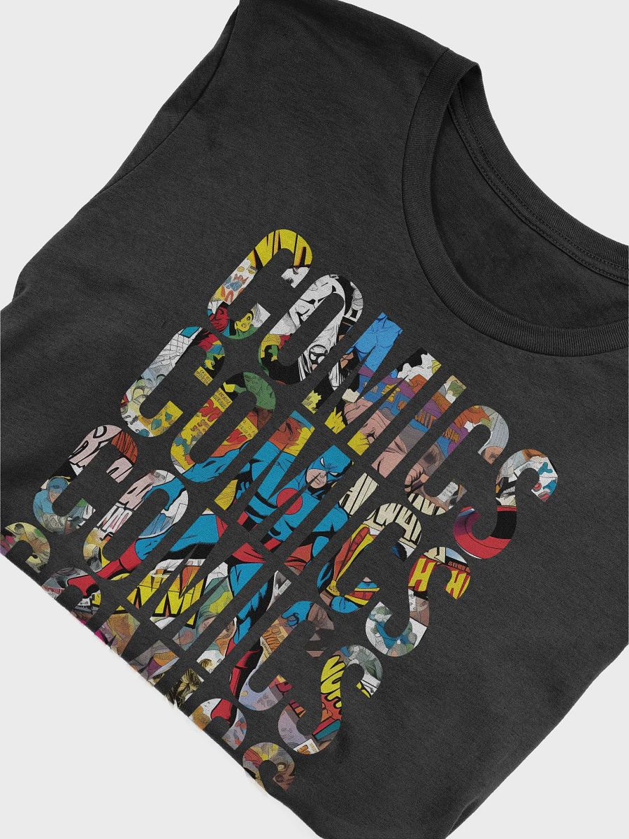Comics Comics Comics! T-Shirt (Bella+Canvas Supersoft) product image (33)