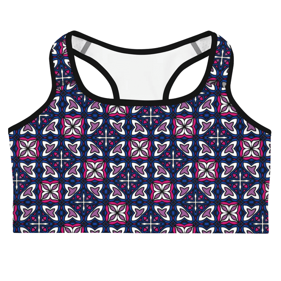 Bi Abstract (3) - Sports Bra product image (3)