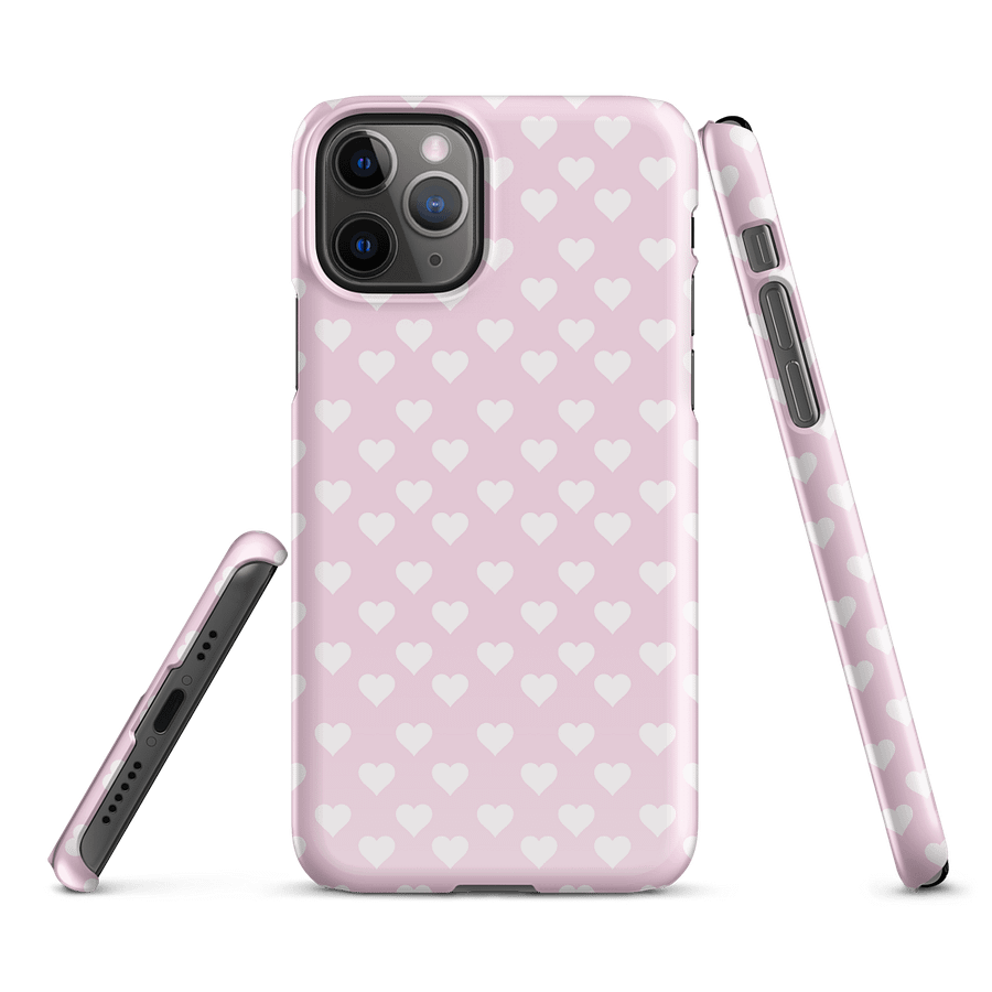 Heartfelt Pink iPhone® Snap Case - Herzchen iPhone® Hülle product image (1)
