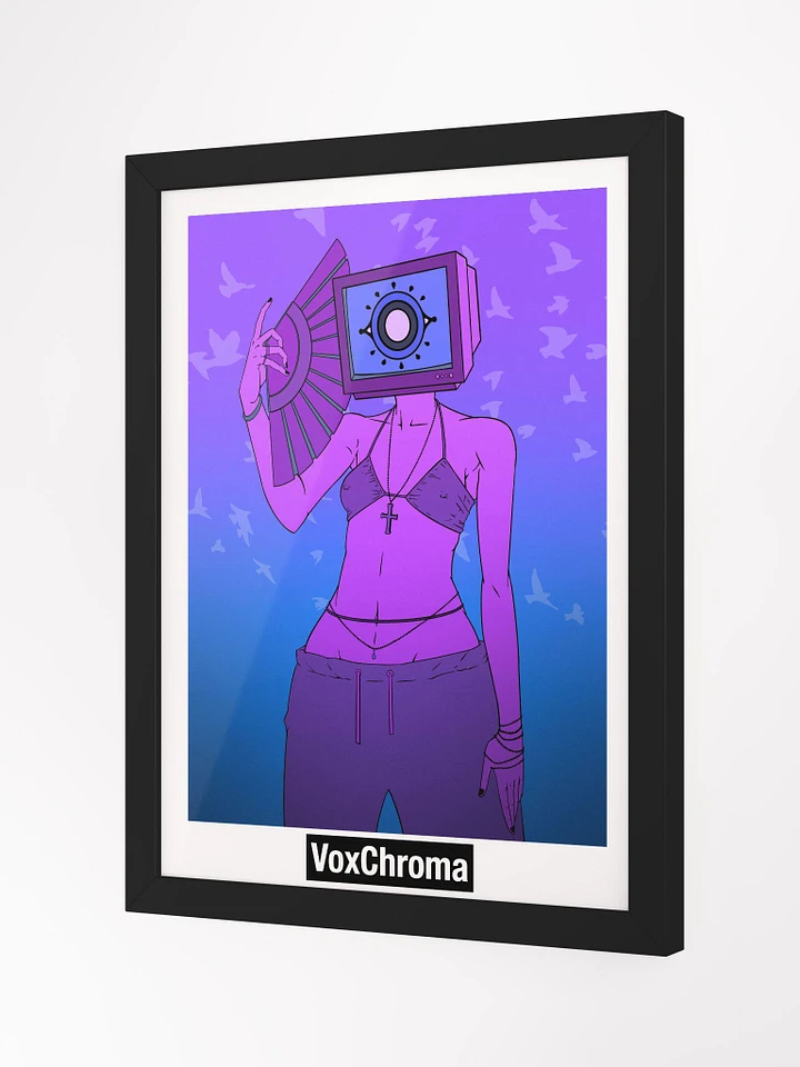 Framed Poster - Head In The Clouds (Purple) product image (3)