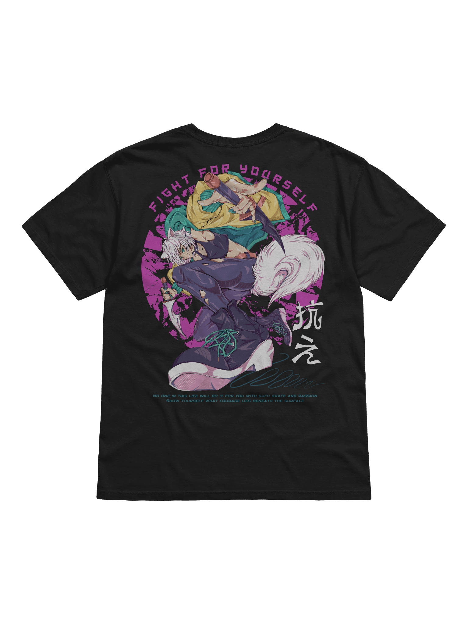 抗え FIGHT [Black Tee] product image (3)