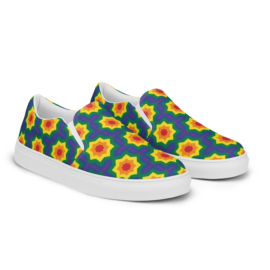 Mens Slip On Canvas - Rainbow (c) product image (9)