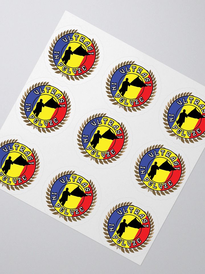 Pachet 9 Stickere Logo Ultrași în peluze product image (2)