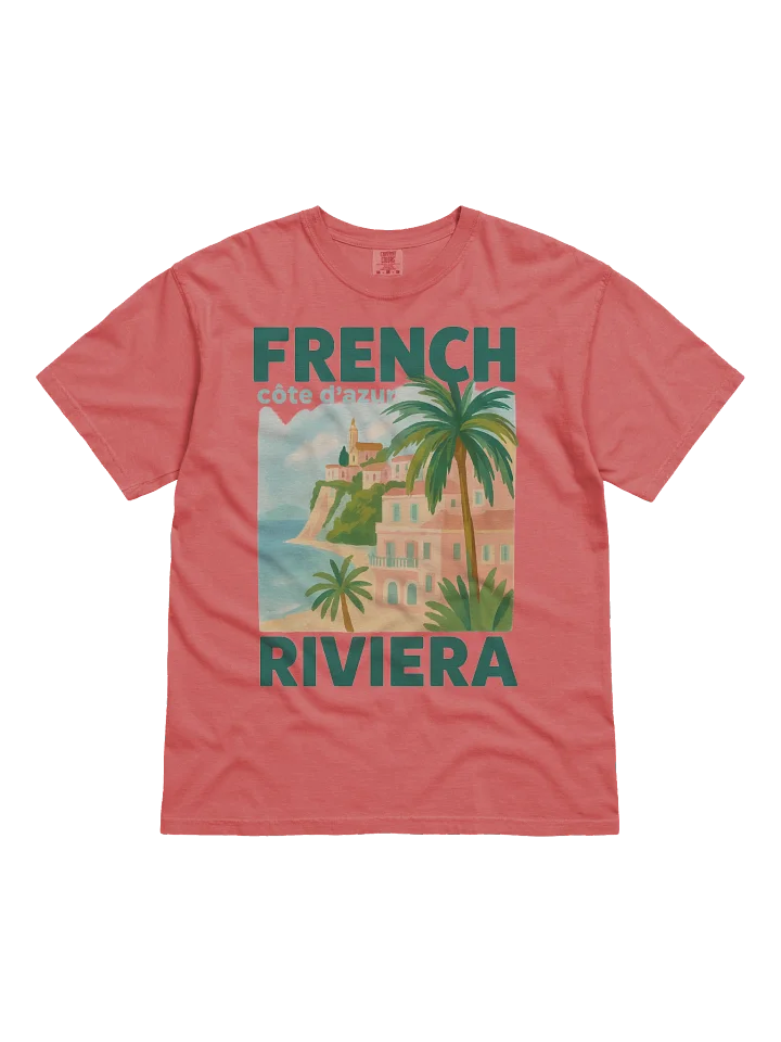 French Riviera Vibes Cotton T-Shirt product image (2)